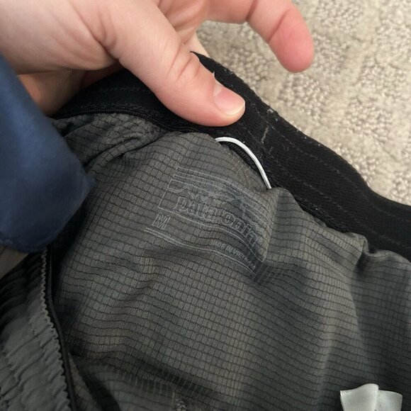 Patagonia Shorts Mens Medium M Active Gray Outdoors Drawstring Outdoor Hiking - Picture 6 of 9